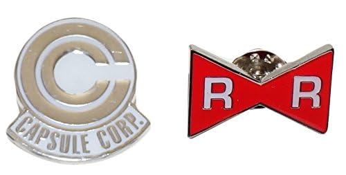Dragon Ball Z Great Eastern Entertainment Dragon Ball Z Capsule Corp & Red Ribbon Army Pin Set - Image 2