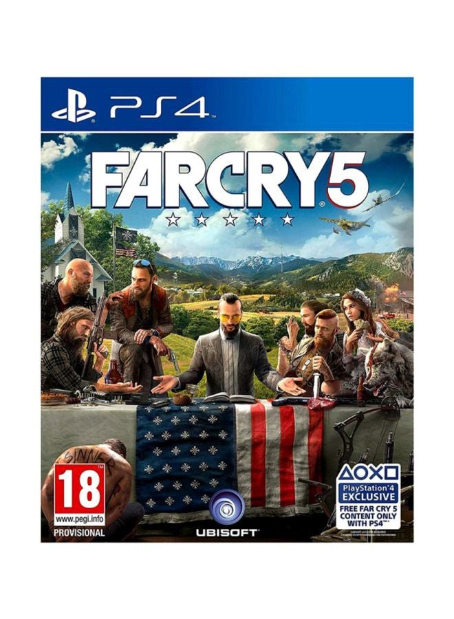 أوبيسوفت لعبة الفيديو "Far Cry 5" (إصدار عالمي) - الأكشن والتصويب - playstation_4_ps4 - Image 1