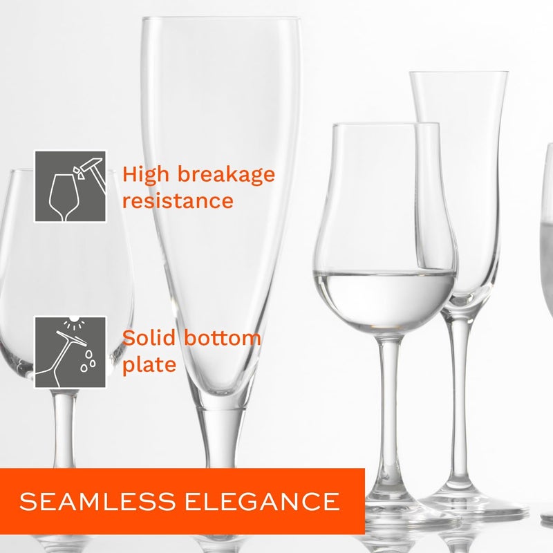 Stölzle Lausitz Clear Lead-Free Crystal Port Wine Glass Set, 3.5oz, Pack of 6 - Image 3