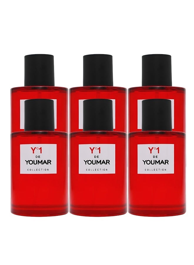 يومار 6 قطع عطر يومار واي 1 للنساء رقم 070087 100 مل - Image 1