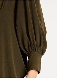 Femmella Solid V Neck Top and Pants Co-Ords by Styli  - Image 5