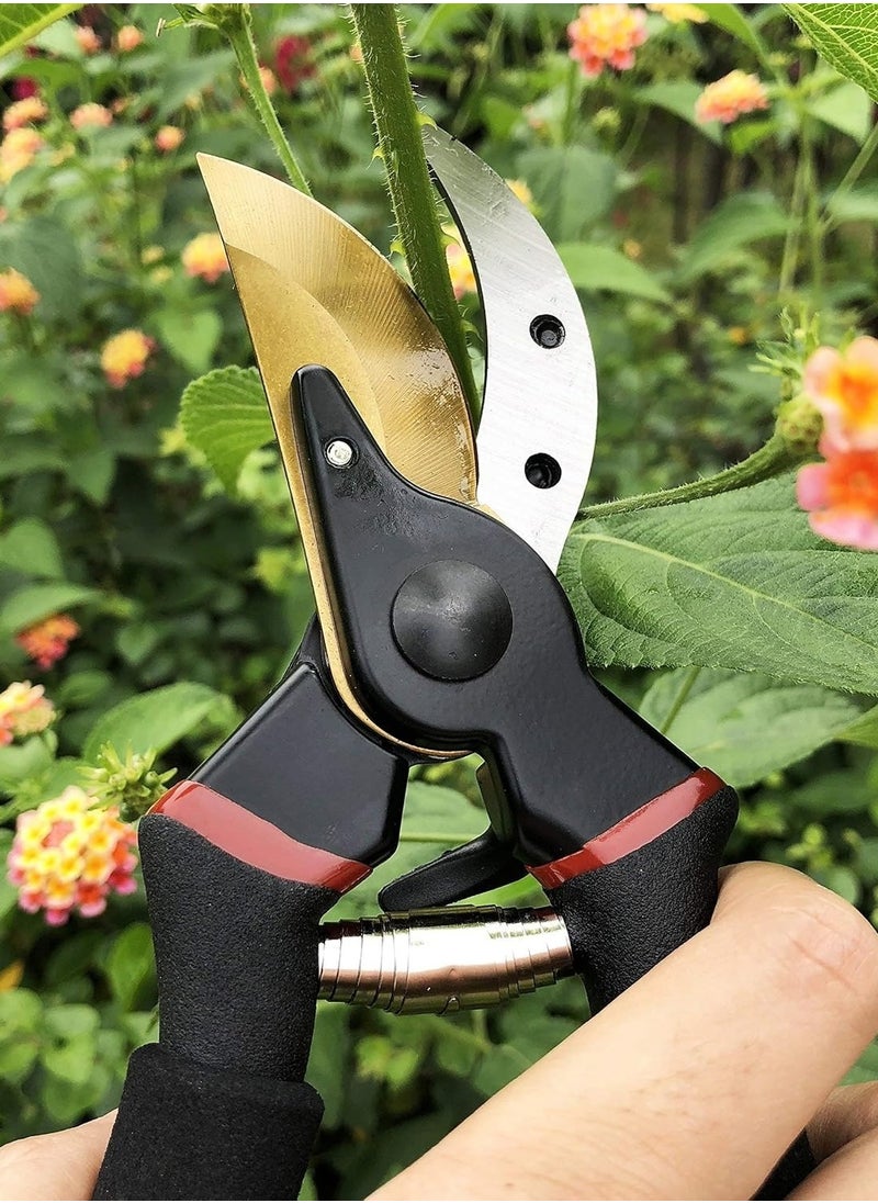 M MIAOYAN - Pruning Shears, Labor-Saving Rust-Resistant Garden Scissors, Fruit Branch Pruners, Flower Branch Pruners, Garden Shears, Fruit Picking Tool. - Image 1