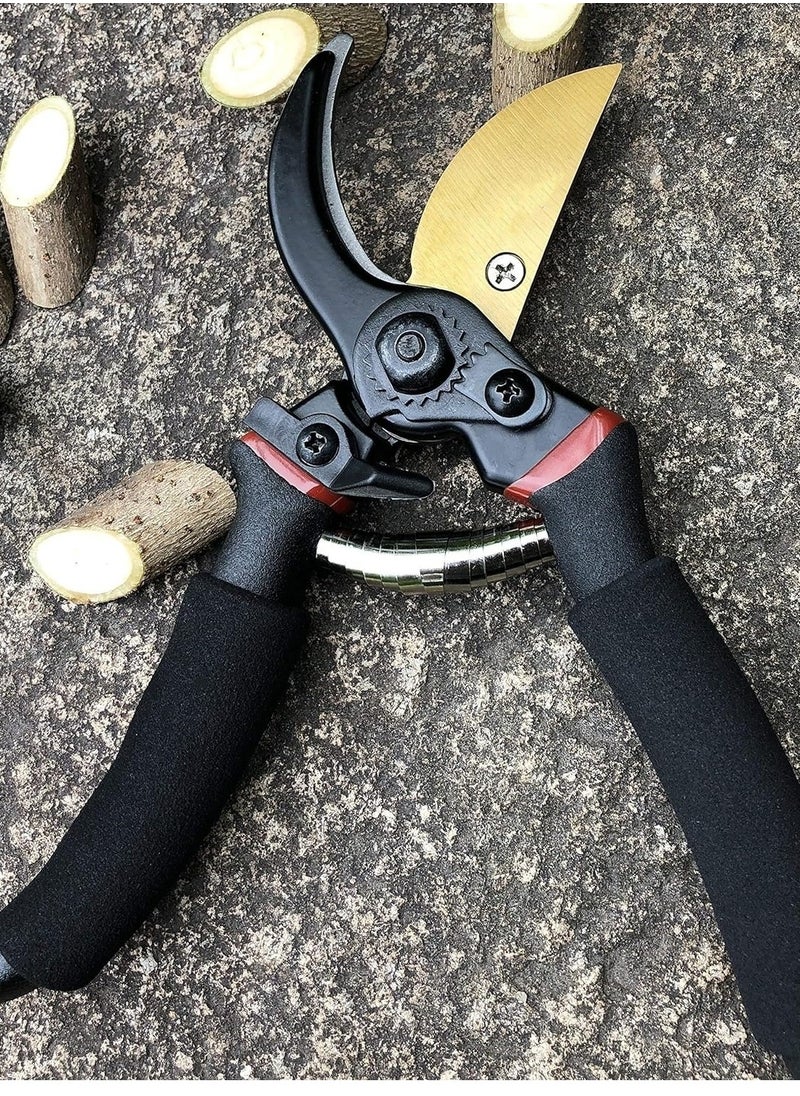 M MIAOYAN - Pruning Shears, Labor-Saving Rust-Resistant Garden Scissors, Fruit Branch Pruners, Flower Branch Pruners, Garden Shears, Fruit Picking Tool. - Image 1