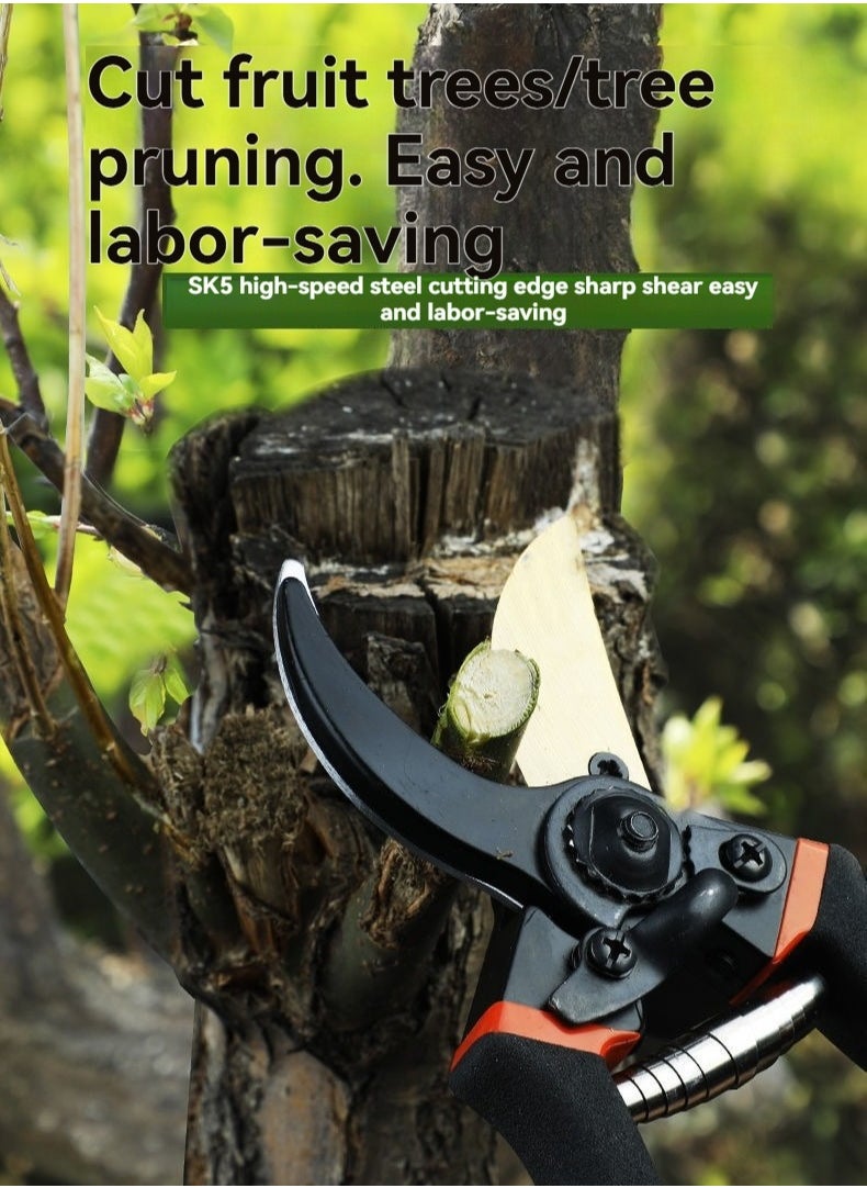 M MIAOYAN - Pruning Shears, Labor-Saving Rust-Resistant Garden Scissors, Fruit Branch Pruners, Flower Branch Pruners, Garden Shears, Fruit Picking Tool. - Image 1