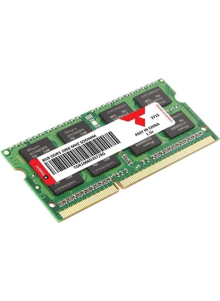 Tograt 8 جيجابايت ذاكرة رام ددر 3 1066 ميجاهرتز للدفتر - TGR1066D3S7/8G - 1.5 فولت  - Image 2