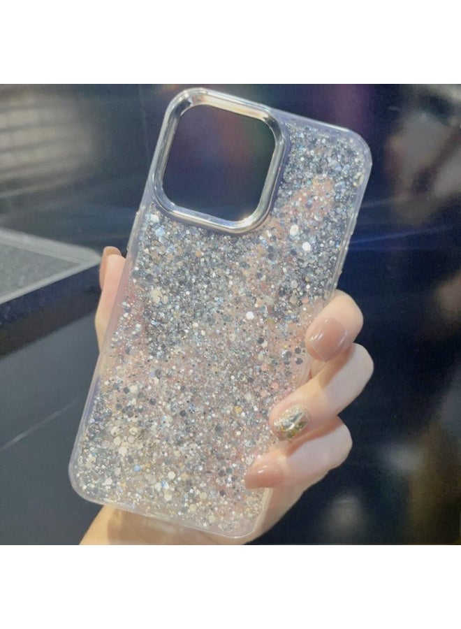 جراب شفاف من الراتنج اللامع لهاتف iPhone 16 Pro Max - لامع، أنيق، مقاوم للصدمات، تصميم شفاف - Image 3