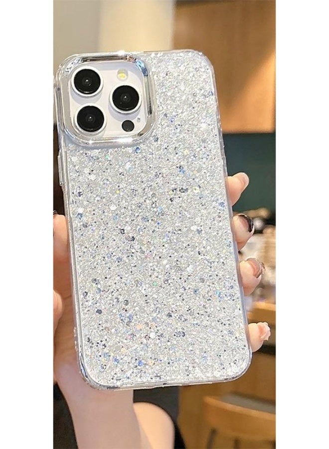 جراب شفاف من الراتنج اللامع لهاتف iPhone 16 Pro Max - لامع، أنيق، مقاوم للصدمات، تصميم شفاف - Image 2