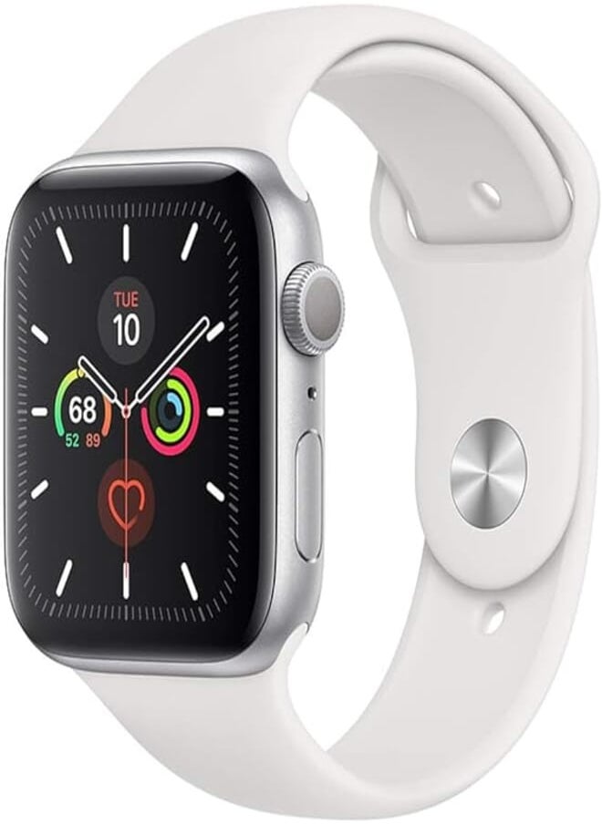 Watch - Strap/band compatible apple watch sport replacement wrist strap band 42/44mm | 38/40mm series se 7/6/5/4,soft silicone for iwatch bands multiple colors. (38/40 mm, white) - Image 1