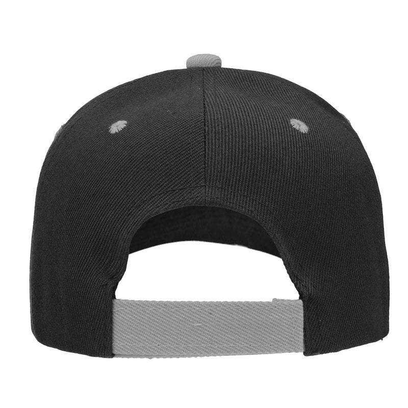 Falari Baseball Cap Adjustable Size for Running Workouts and Outdoor Activities All Seasons (1pc Black/Gray) - Image 3