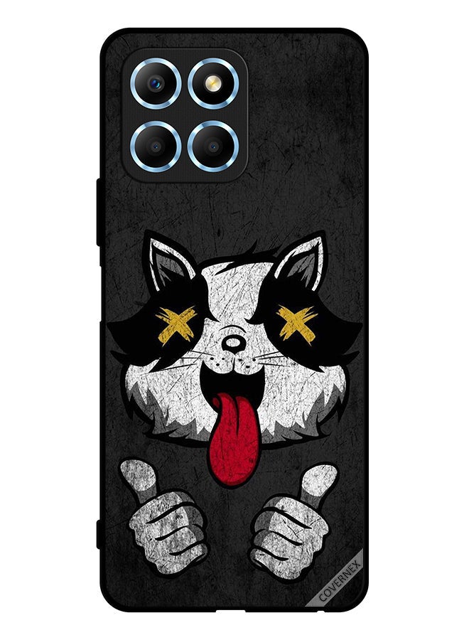 Covernex Protective Case Cover For Honor X8 5G Marshmallow Cat - Image 1