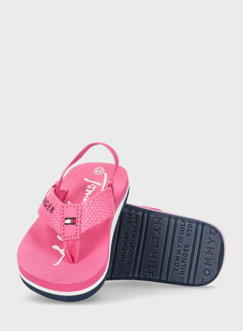 TOMMY HILFIGER Kids Slip On Flip Flop
