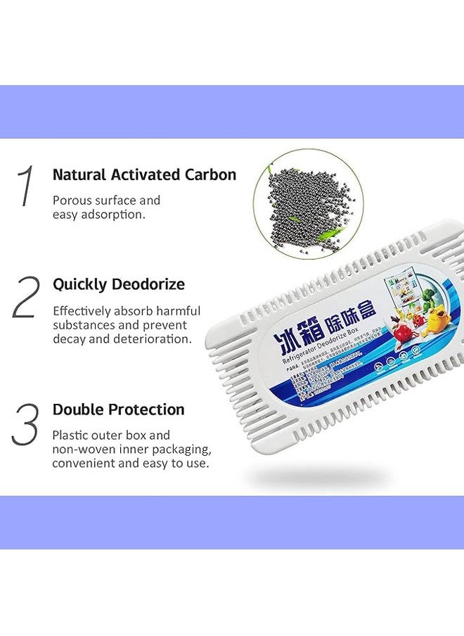 Generic Refrigerator deodorizer odor - removing magic tool odor - removing box with cleaning and decontamination functions fresh remove peculiar smell household bamboo charcoal bag  - Image 2