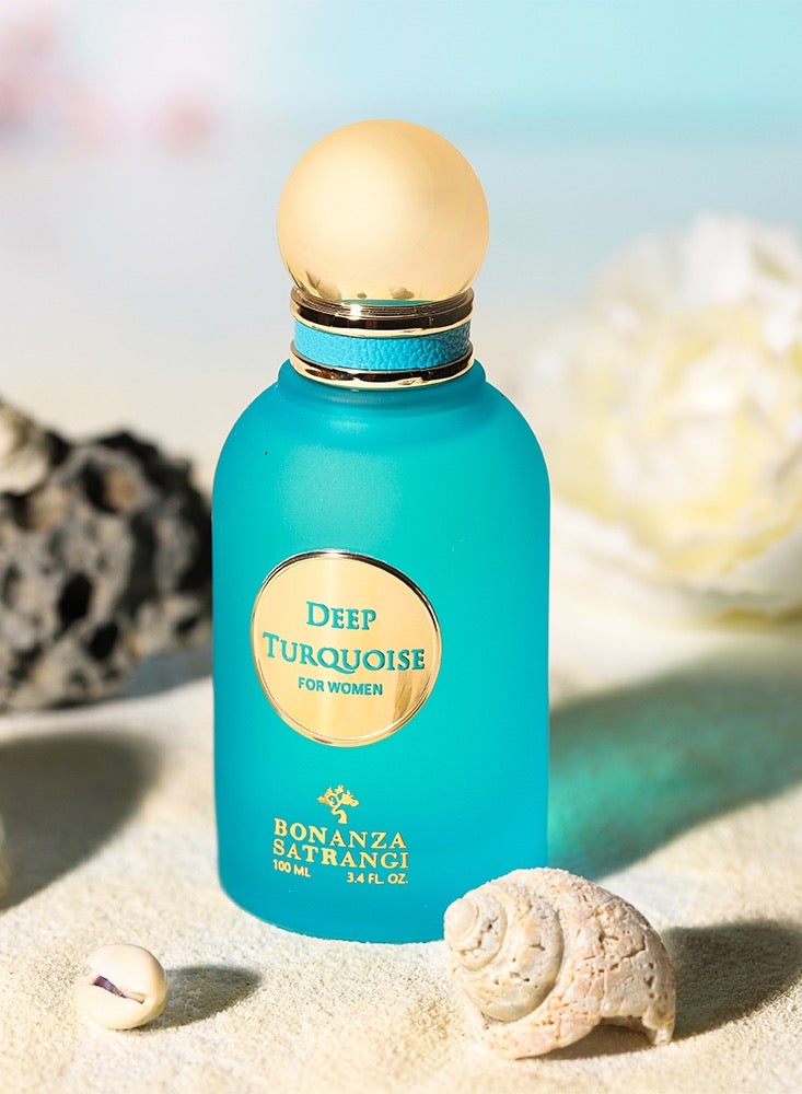 Bonanza Satrangi DEEP TURQUOISE - Image 3