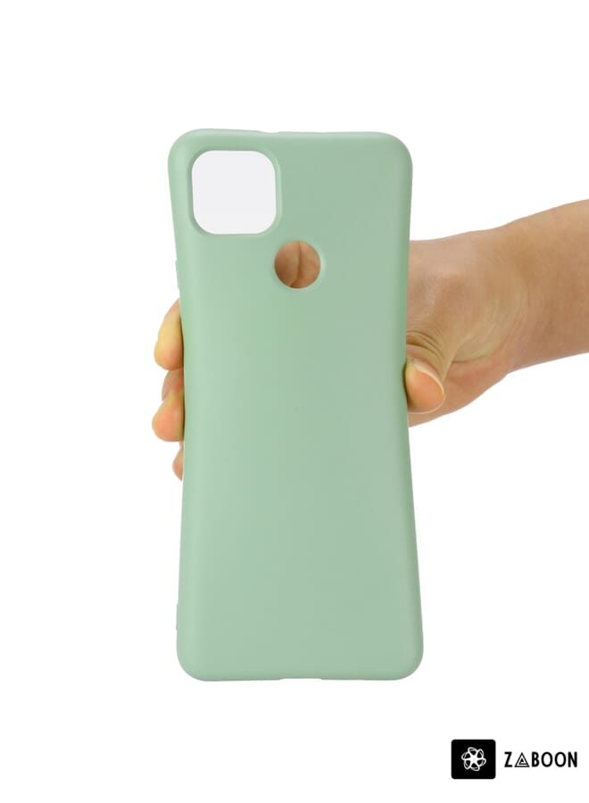 زبون جراب حماية لهاتف موتورولا موتو جي 5G، مصنوع من السيليكون السائل بلون موحد، مقاوم للصدمات، يوفر تغطية كاملة. - Image 3