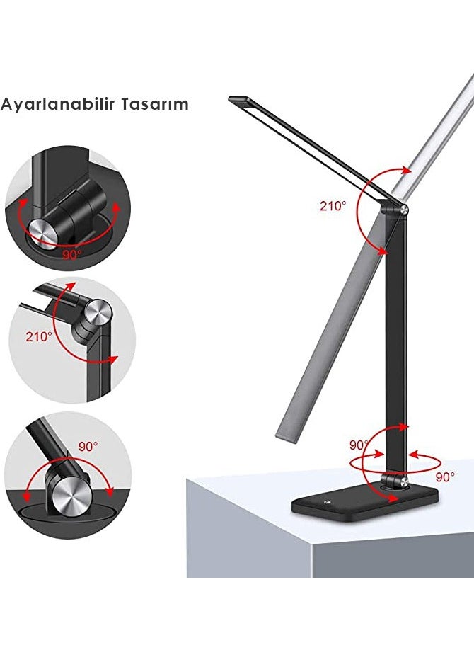Technosmart Touch Level Adjustable Stylish Table Lamp Office Decoration Lighting Office Gift  - Image 3