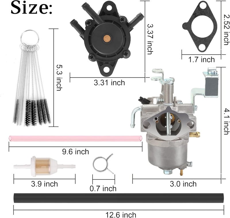 10L0L Carburetor Kit for Yamaha G22-G29 Golf Cart 2003-Up Gas 4-Cycle Engine - Image 3