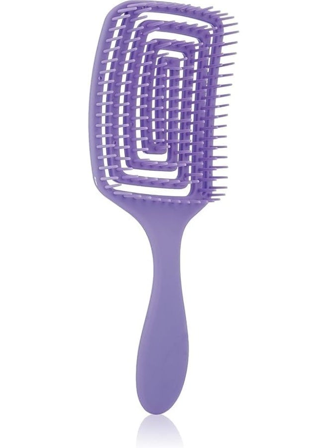 Detangling Hair Brush - Anti-Static Hair Brush with Tailored Design to Reduce Pain and Scalp Massage - Suitable for Women, Men, Kids, Long Thick Curly Hair-color  may vary - Image 3