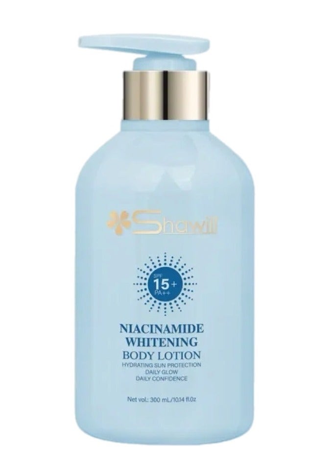 Shawill Niacinamide Whitening Body Lotion SPF 15+ PA ++ - 300ml - Image 1