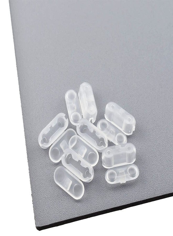 BINZZO 17mm Diameter Vertical Roman Roller Beaded Decent Fix Hide Frayed End Reliable Closure Easily Connect Plastic Blind Ball Chain Connector 15 Pieces for Roller Shades Curtains Blinds - Image 3