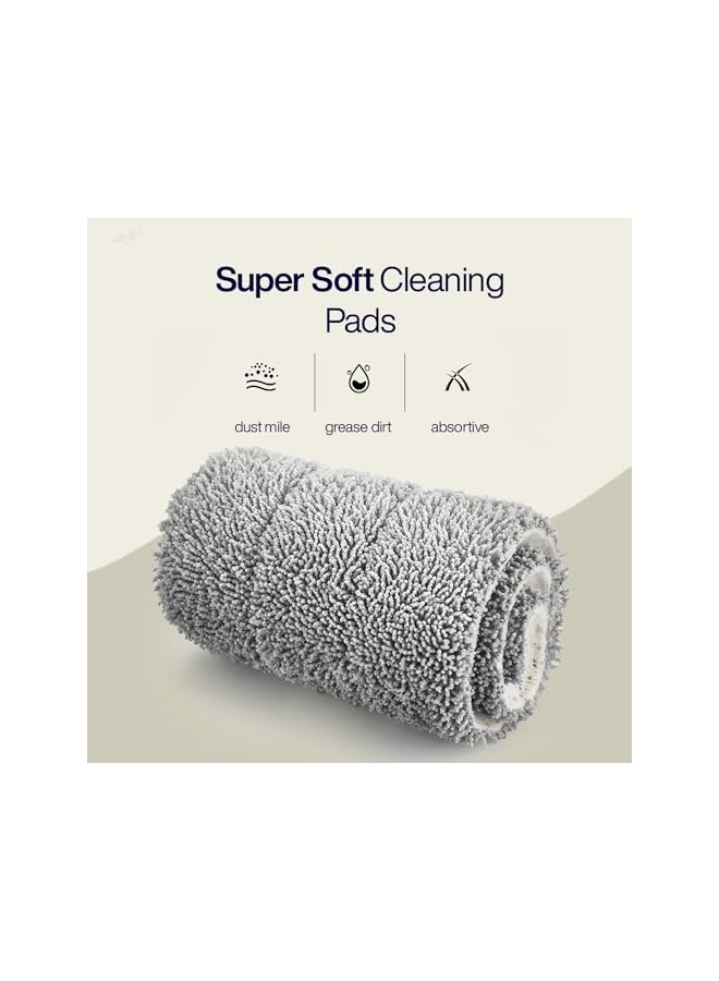 promass Spray Mop for Floor Cleaning Floor Mop with 3 Washable Microfiber Pads Kitchen Mop for Tiles Marbles and Wooden floors 360-degree Rotating Spray Mop 500ml - Image 3