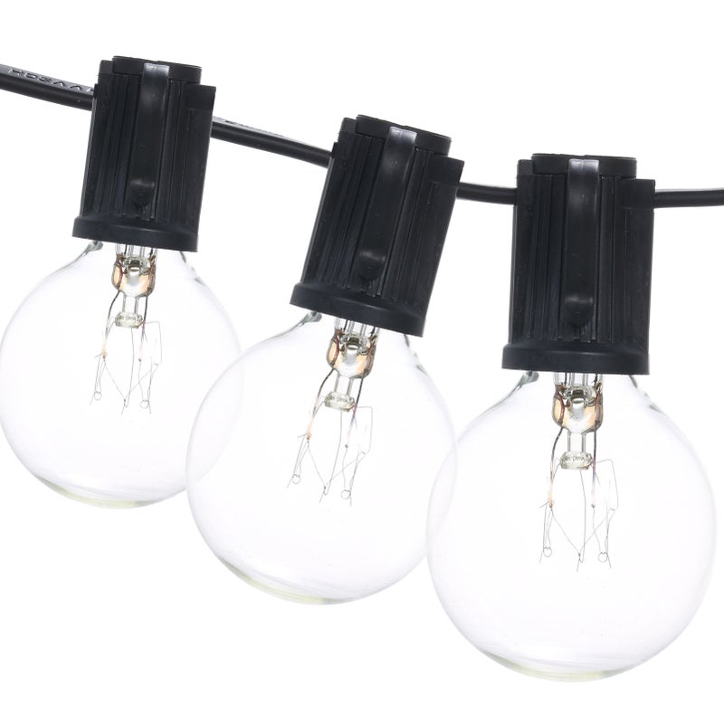 AC120V G40 Globe Tungsten Incandescent B-ulb Lamp 25 P-ack E12 Base Socket Holder IP44 Water Resistance Warm White for String Light Home Party Decoration Wedding Function Portable - Image 4