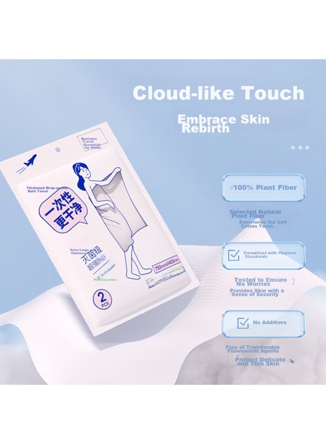 Miniso غطاء وسادة قابل للتصرف من مينيسو لأساسيات السفر للعطلات والرحلات ورحلات العمل (4 قطع × 2 عبوات) - Image 3
