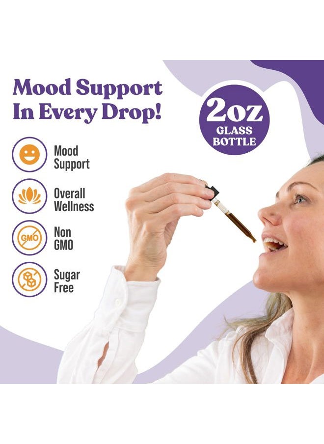 Rejuvica Health Rejuvica Health Advanced Mood Support Supplement - Liquid Delivery for Better Absorption - Tart Cherry, Chanca Piedra, Celery Seed, Ginger & More!  - Image 5