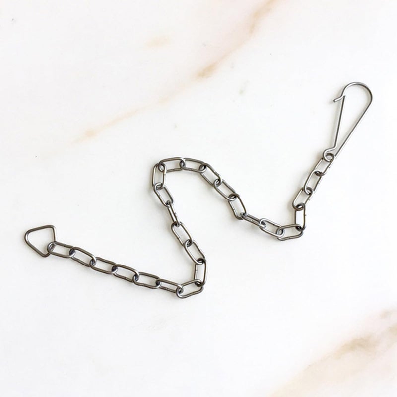 Zerodeko 6pcs 304 Stainless Steel Toilet Flapper Replacement Chain Toilet Flush Kit Universal Drain Valve Accessory Repair Parts - Image 5