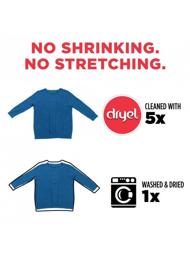 dryel dryel At-Home Dry Cleaner Starter Kit, Gentle Laundry Care for Special Fabrics and Dry-Clean-Only Clothes, 4 Load Capacity  - Image 5