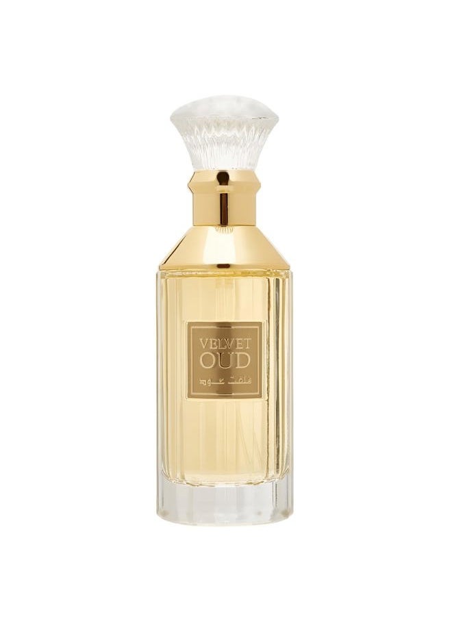 Lattafa Perfumes Velvet Oud for Unisex Eau de Parfum Spray, 3.4 Ounce  - Image 1