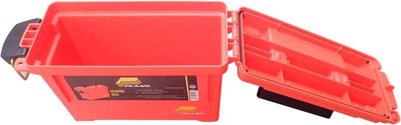 PLANO 1312 Dry Storage Emergency Marine Box, Orange (Pack of 6) - Image 3