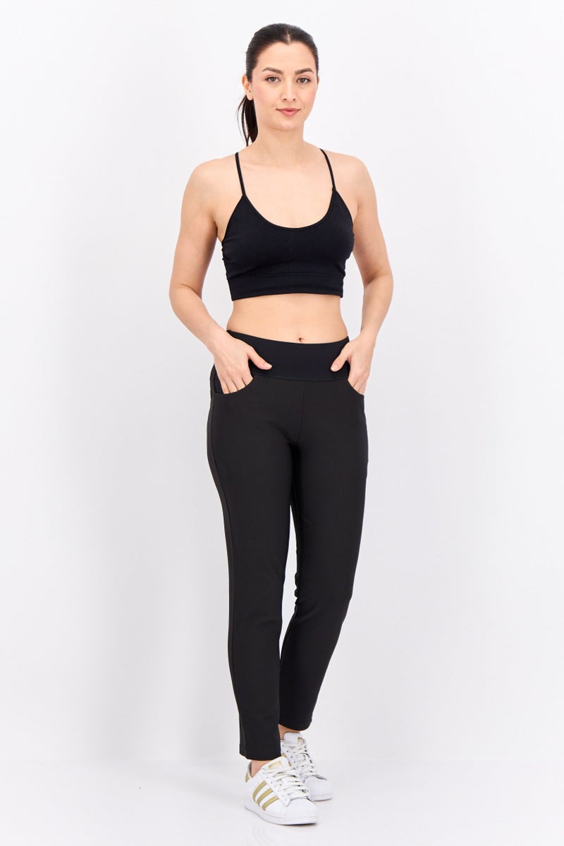 PUMA Women Sportswear Fit Training Pant, Black  - Image 4
