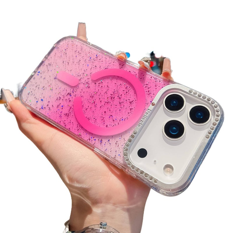 MagSafe Case | Strong Magnetic | Macaron Translucent Glitter | Purple Acrylic | Cover for iPhone 14 / 14 Plus / 14 Pro / 14 Pro Max - Image 2