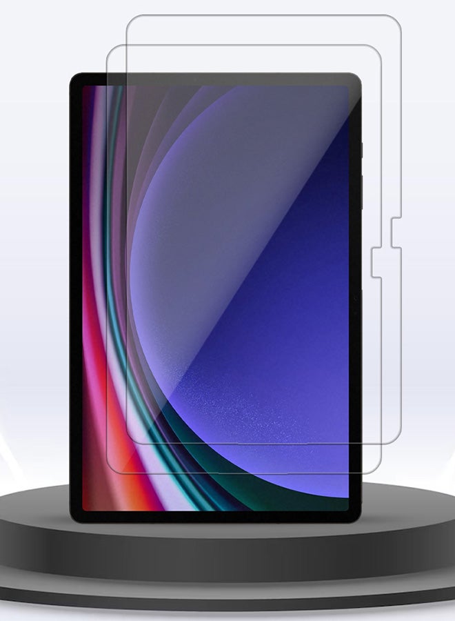 CATANES 2 Packs For Samsung Galaxy Tab S9 Plus Tablet Screen Protector Anti-Glare 9H Hardness Tempered Glass Scratch Resistant HD Display Screen Protector - Image 3