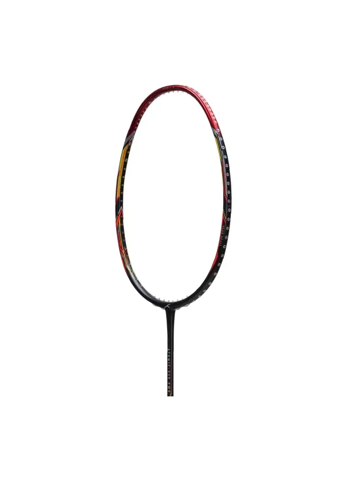 HUNDRED Atomic-X 38 Pwr-Unstrung Badminton Racket With Full Cover (Charcoal/Red)