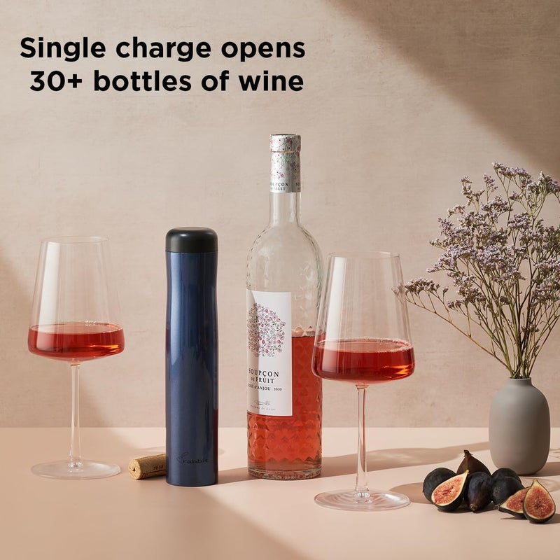 Rabbit Automatic Electric Wine Opener Corkscrew, Rechargeable - Image 5