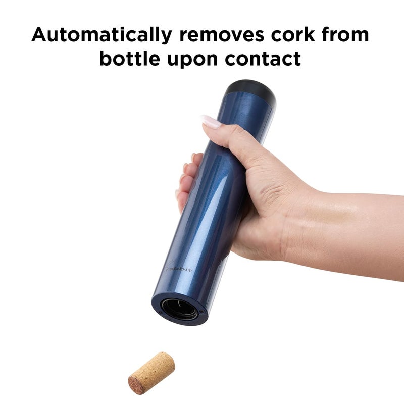 Rabbit Automatic Electric Wine Opener Corkscrew, Rechargeable - Image 3