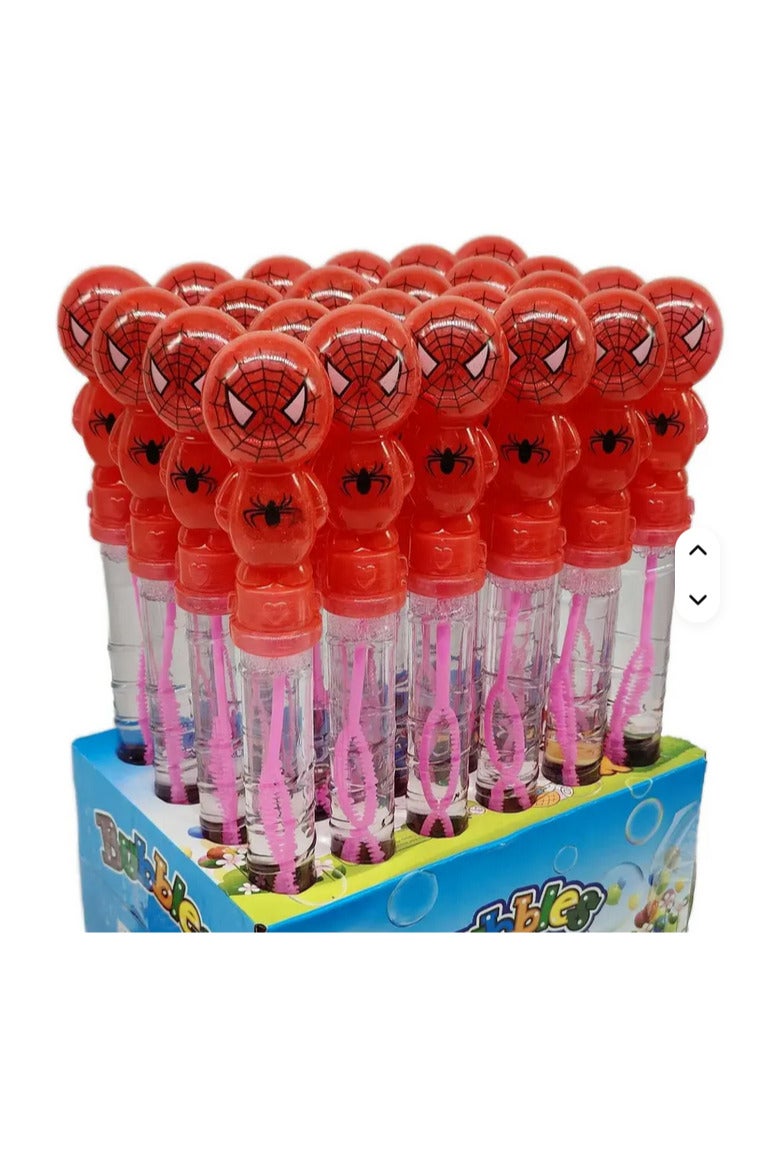 فقاعات سبايدرمان المدهشة! 🕷️🫧   لعبة فقاعات ممتعة للأطفال بتصميم سبايدرمان الجذّاب!   آلة فقاعات أوتوماتيكية مصنوعة من PVC آمن، تطلق سيل من الفقاعات في ثواني — مثالية لأوقات اللعب في الهواء الطلق أو الحفلات!