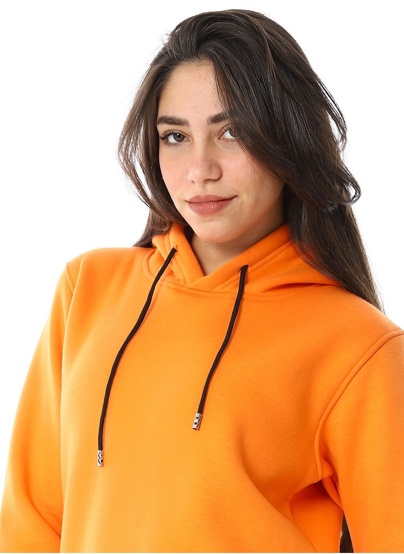 سيزار - هودي حريمي سادة مزود باكسسوارات من الأمام - Image 1
