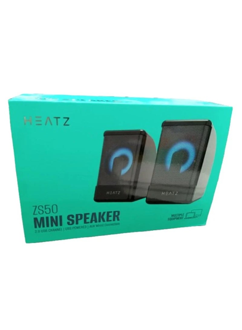 هيتز Heatz ZS50 USB پاورڈ منی اسپیکر - Image 2