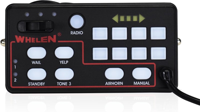 Whelen مركز التحكم في صفارة الإنذار المزدوج Whelen 295SSA1 - نظام صفارة 100 واط مع 17 نغمة - Image 2