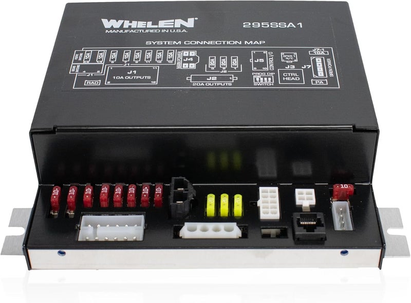 Whelen مركز التحكم في صفارة الإنذار المزدوج Whelen 295SSA1 - نظام صفارة 100 واط مع 17 نغمة - Image 5