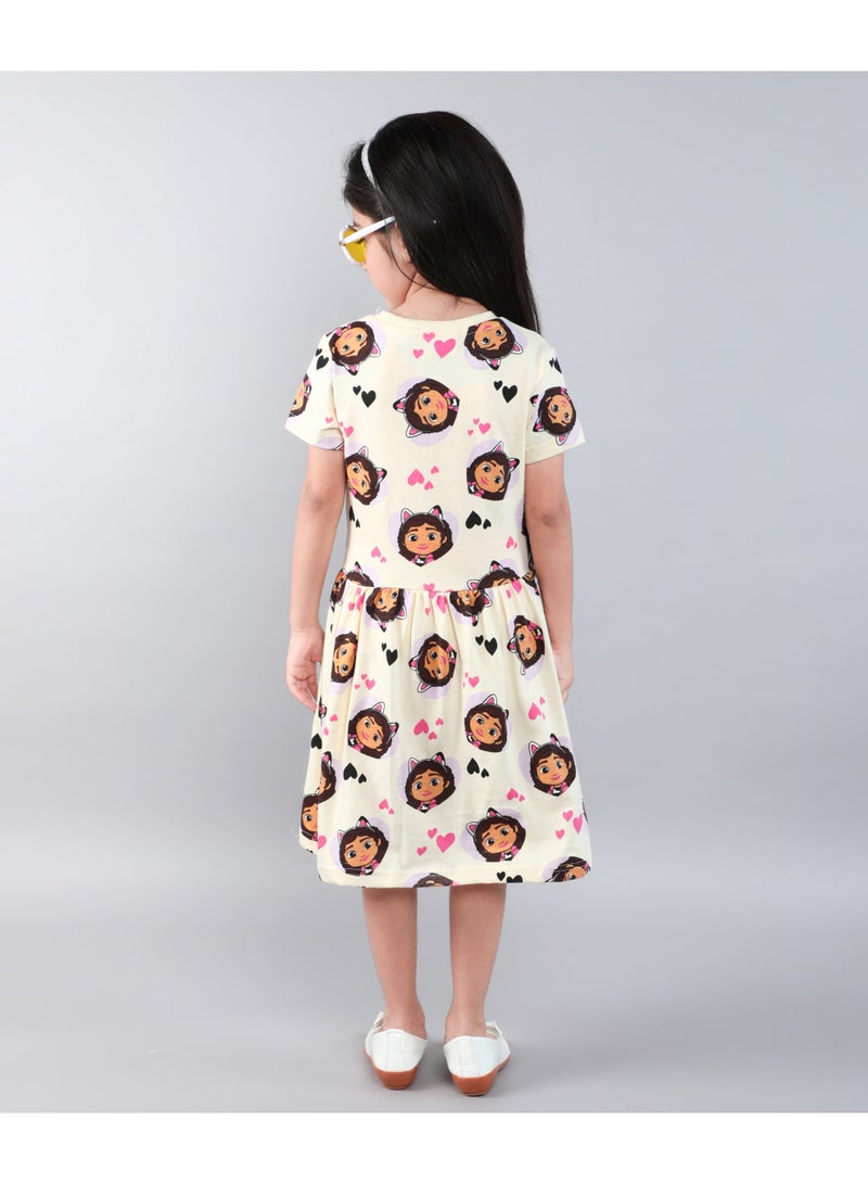 غابيز دول هاوس بيت الدمى غابي - فستان جيرسي للبنات - Image 2