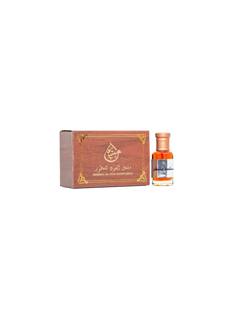 Mishal al oud Mukhalath Sultan Perfumes for Unisex, 12 ML - Image 1
