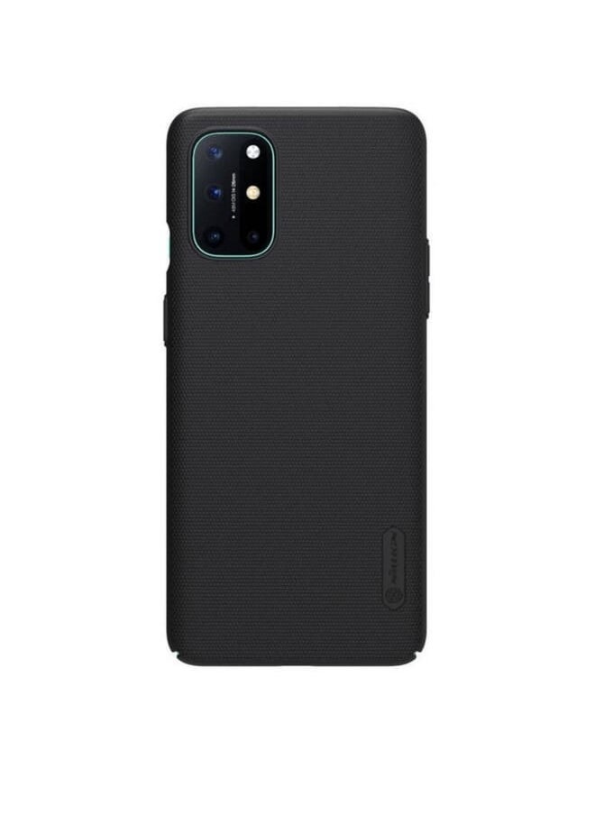 Nillkin Super Frosted Shield Hard Pc Back Case Cover For Oneplus 8T Black  - Image 2