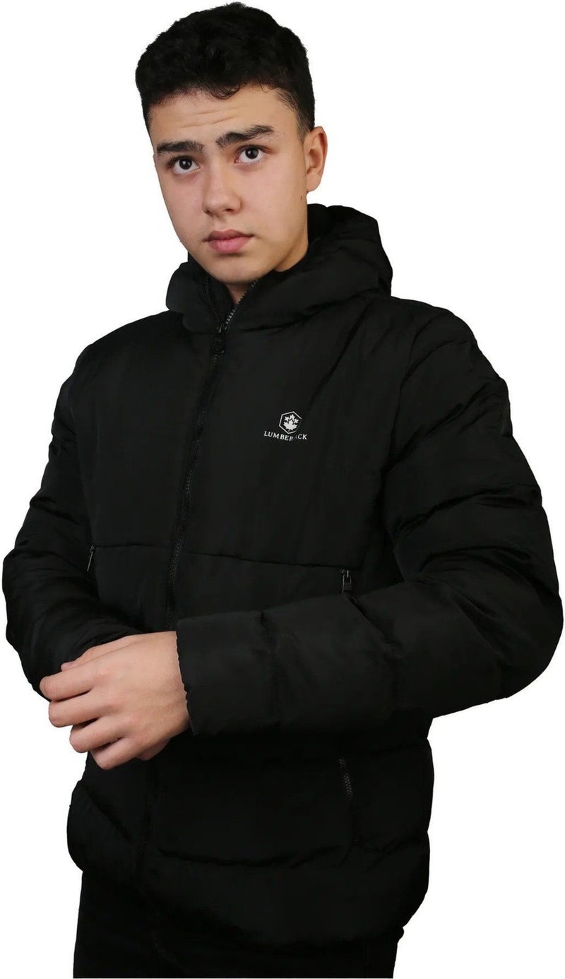 LUMBERJACK 101165513 2W M-Adalbert Coat 2pr Waterproof Men's Black Coat L - Black  - Image 1