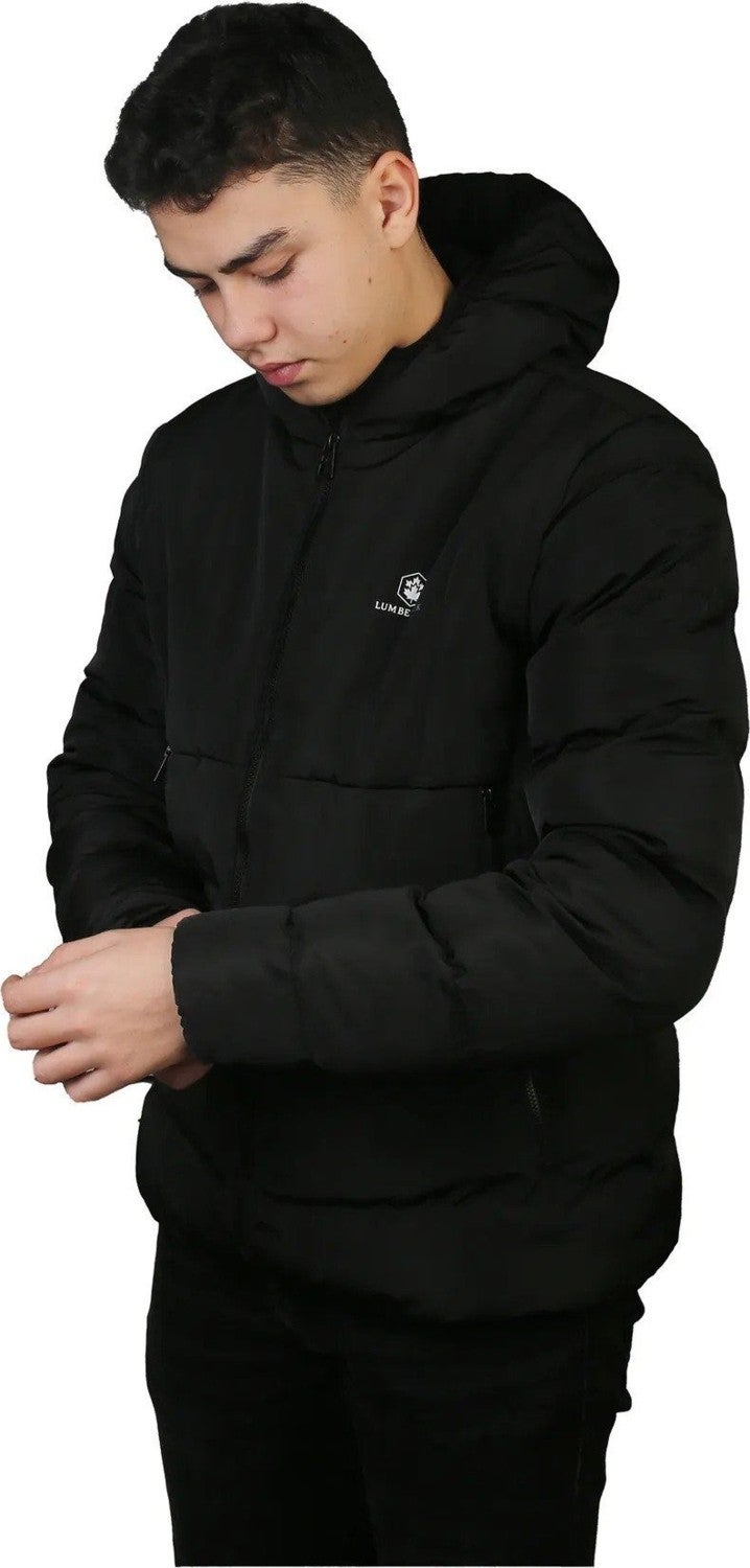 LUMBERJACK 101165513 2W M-Adalbert Coat 2pr Waterproof Men's Black Coat L - Black  - Image 2