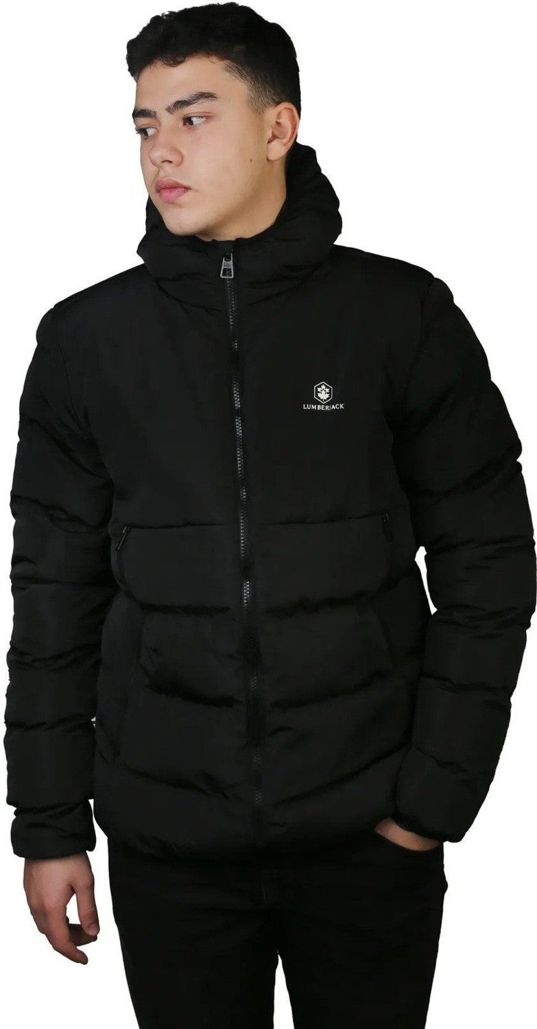 LUMBERJACK 101165513 2W M-Adalbert Coat 2pr Waterproof Men's Black Coat L - Black  - Image 4