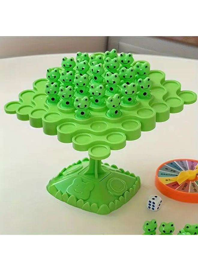 لعبة تركيب ضفادع الشجر المتوازنة مع 50 ضفدع وحقيبة تخزين لتطوير المهارات الإدراكية - Image 5