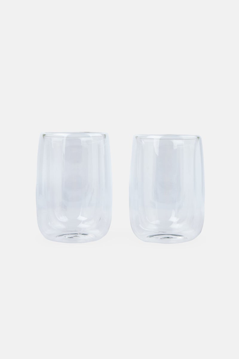 Bombay 2 Pieces Double-Walled Insulated Glass 390 ml, Transparent - Image 1